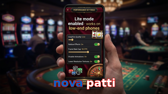 Payment and PKR controls in Nova Patti